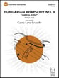 Hungarian Rhapsody No. 9 Orchestra sheet music cover